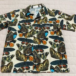 Kith for AMNH Butterflies Camp Collar Shirt